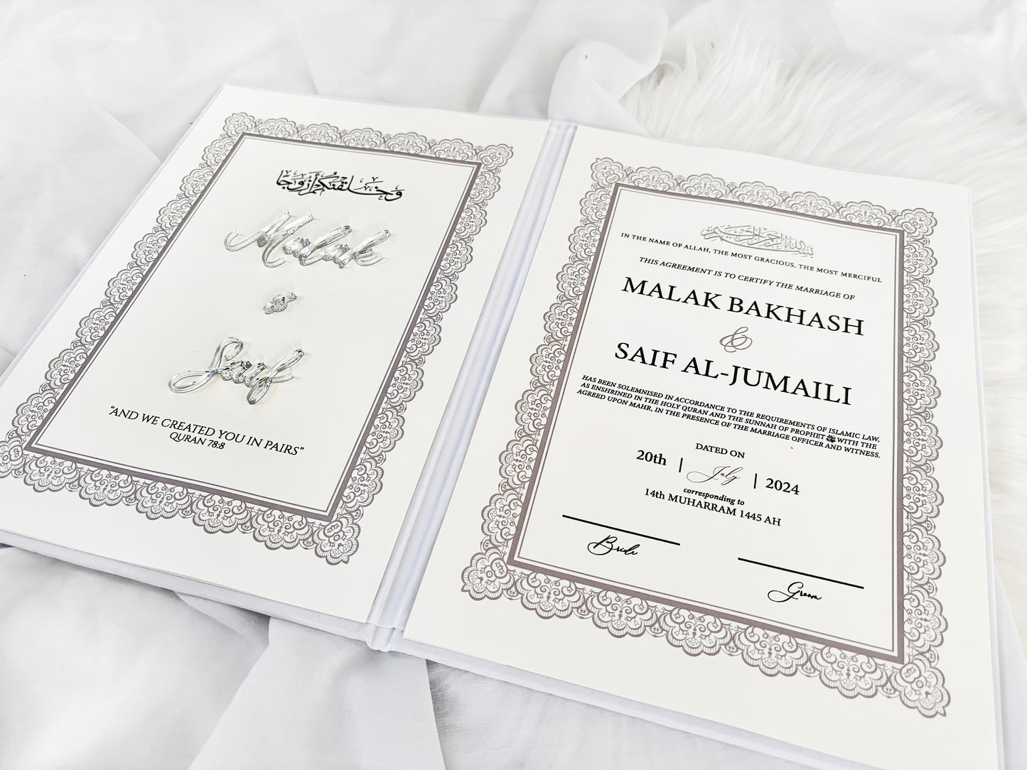 Islamic Marriage Contract