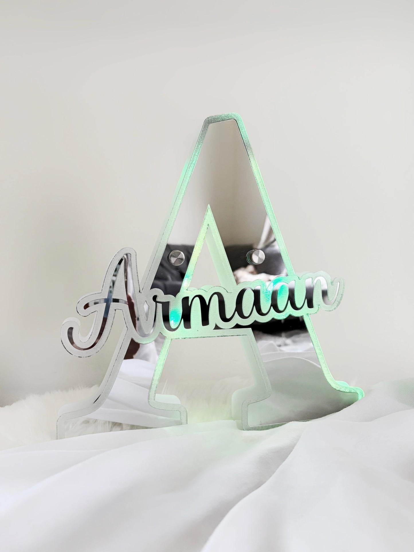 Custom Kids LED Name Light for Nursery or Christmas Gift