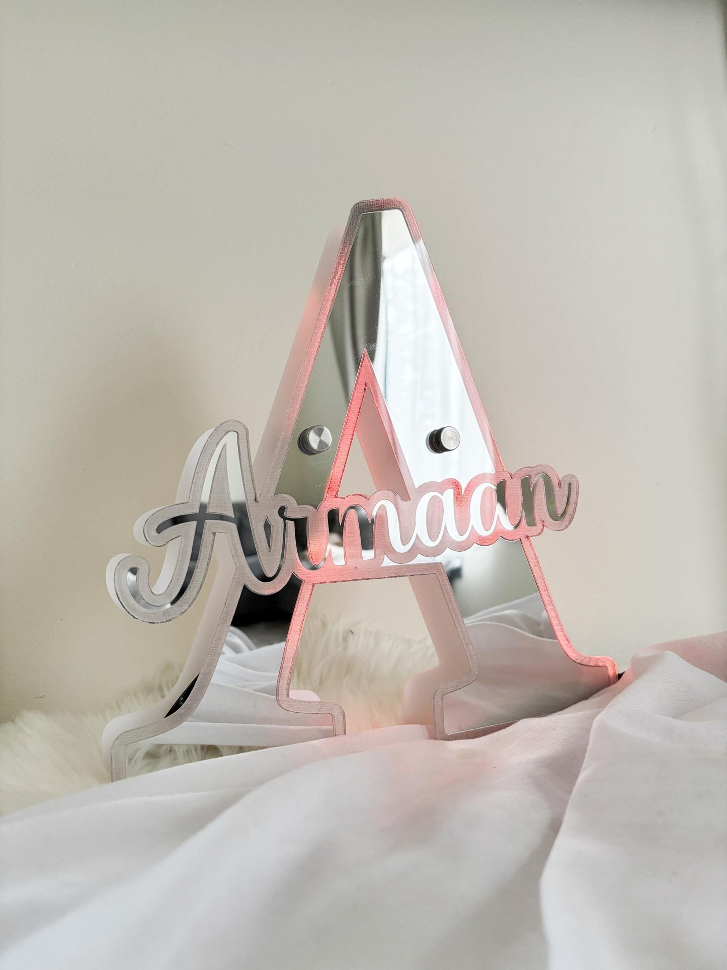 Custom Kids LED Name Light for Nursery or Christmas Gift