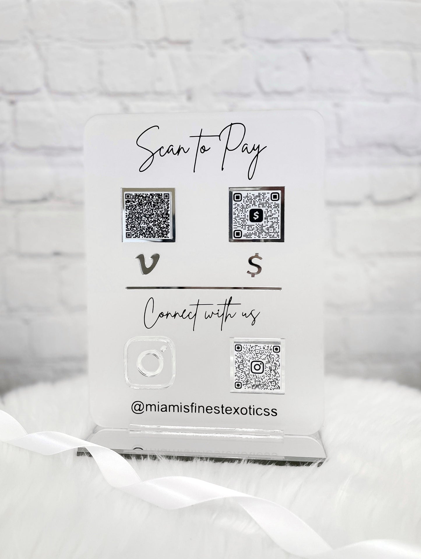 Scan to Pay & Connect with Us