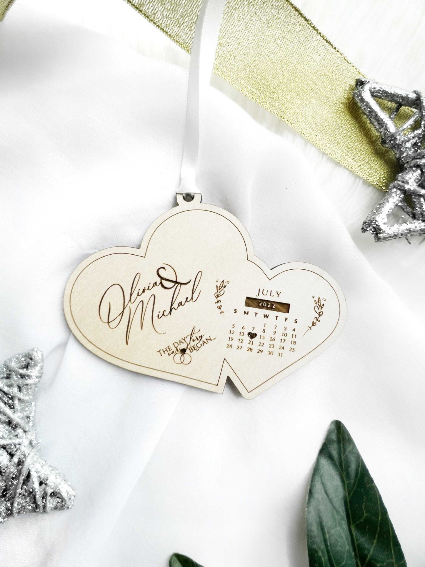 Story Began Calender Ornament - Cherish Special Moments