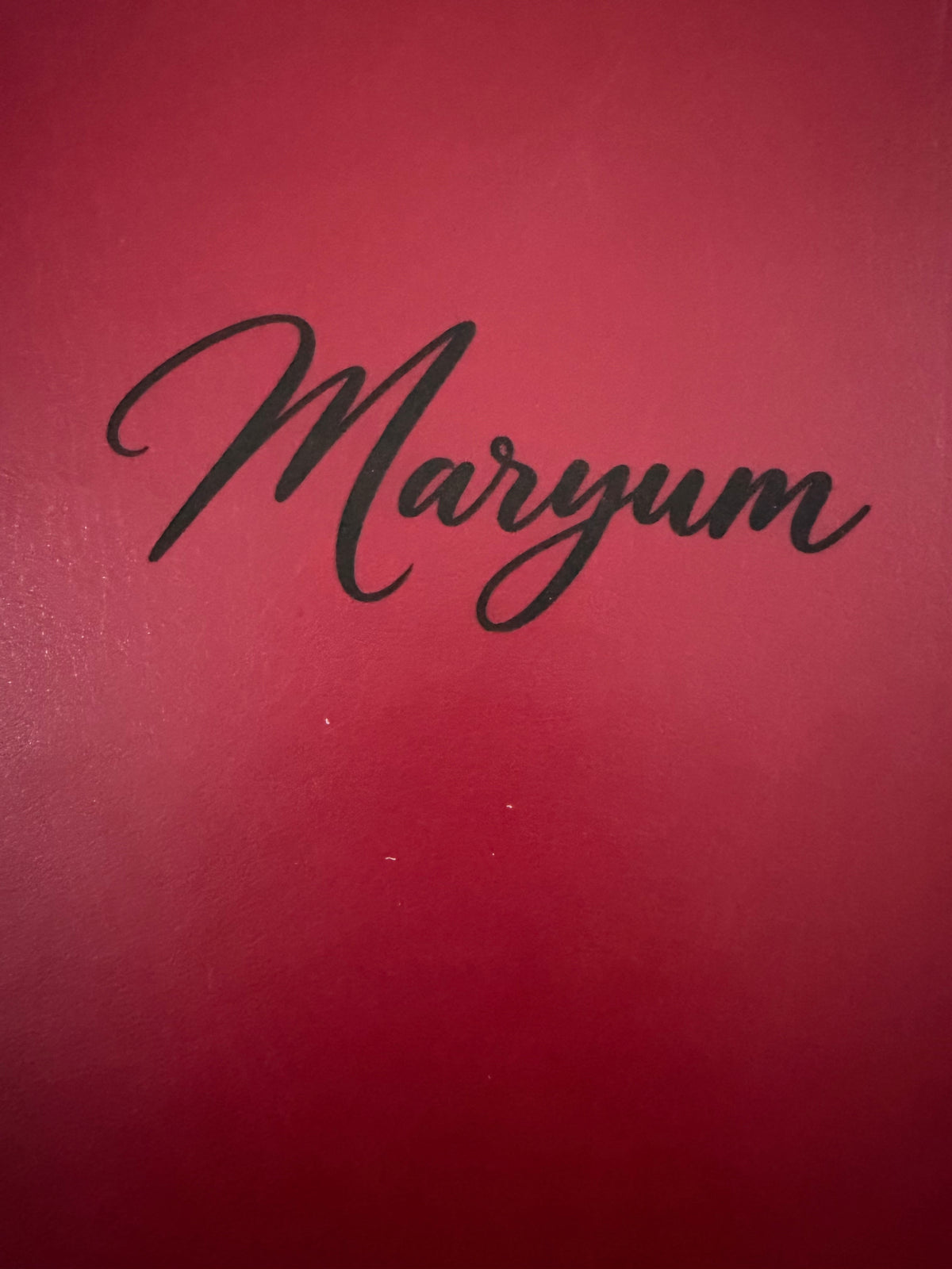 Engraved Journal
