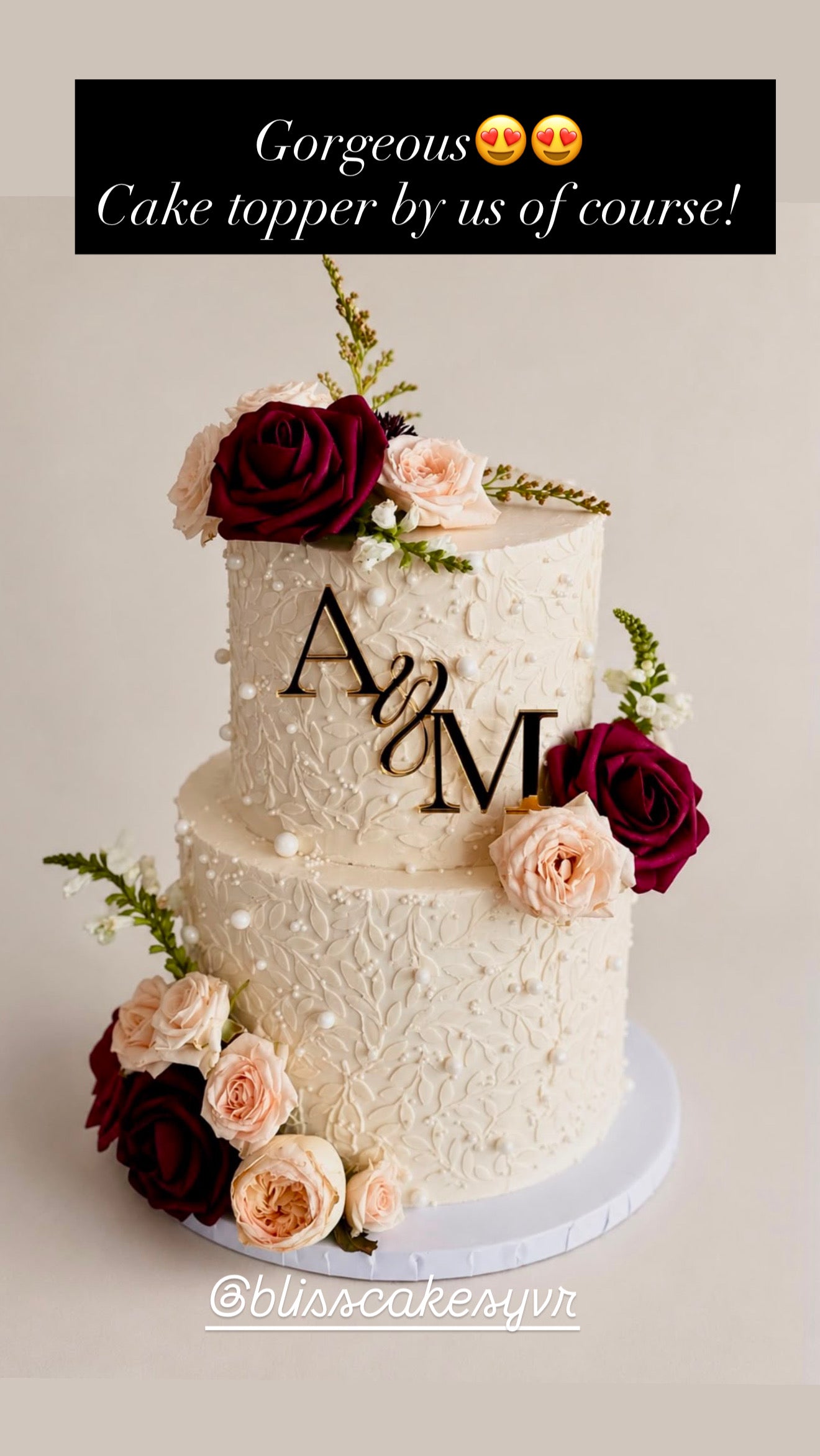 Custom Cake Topper