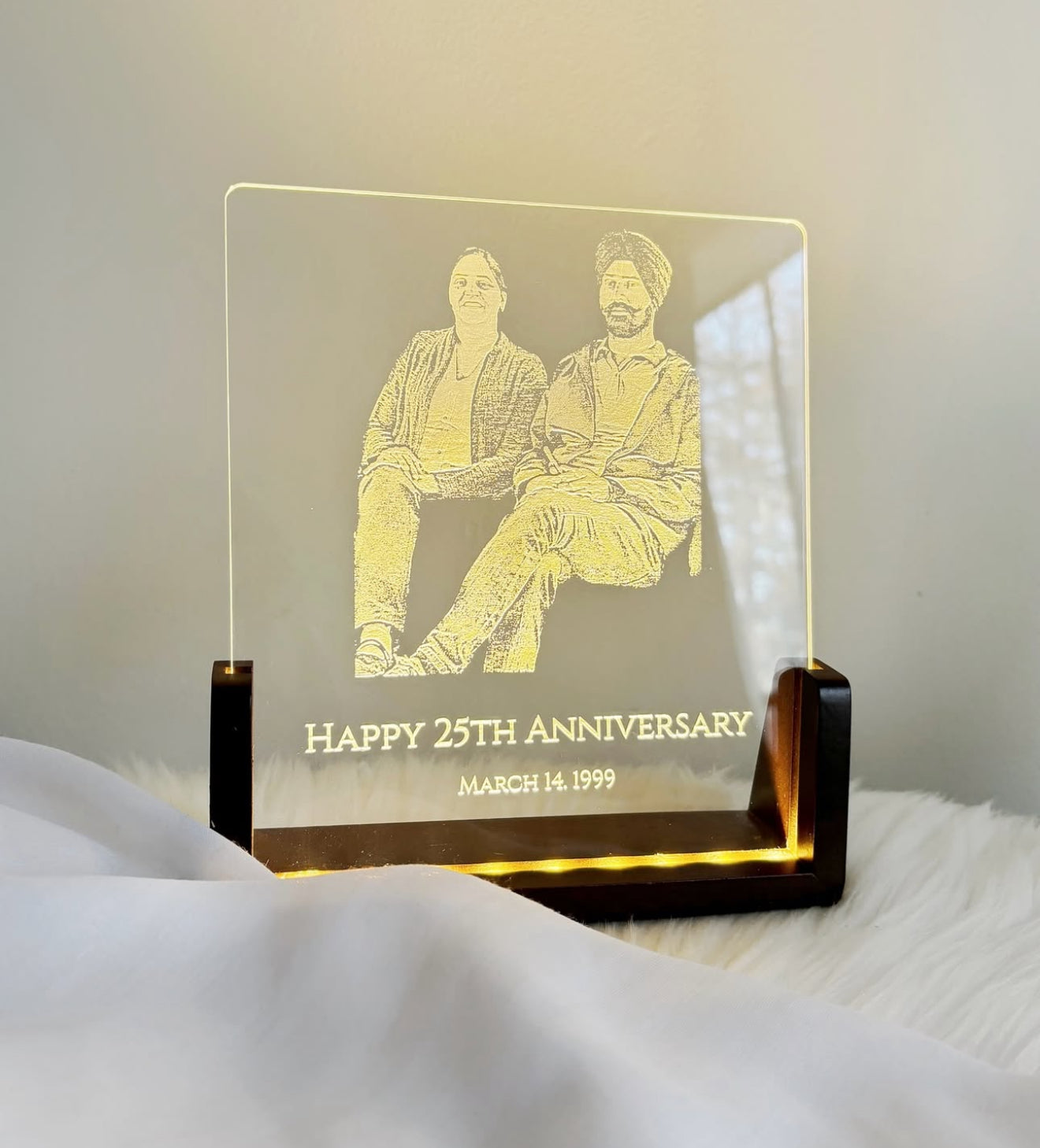 LED Personalized Frame