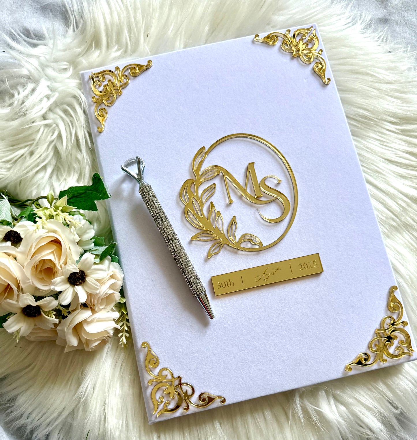 Personalized Nikkah Contract Holder with Unique Design