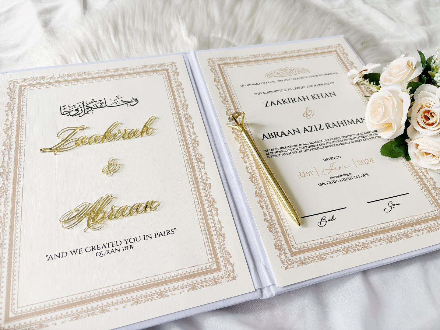 Islamic Marriage Contract