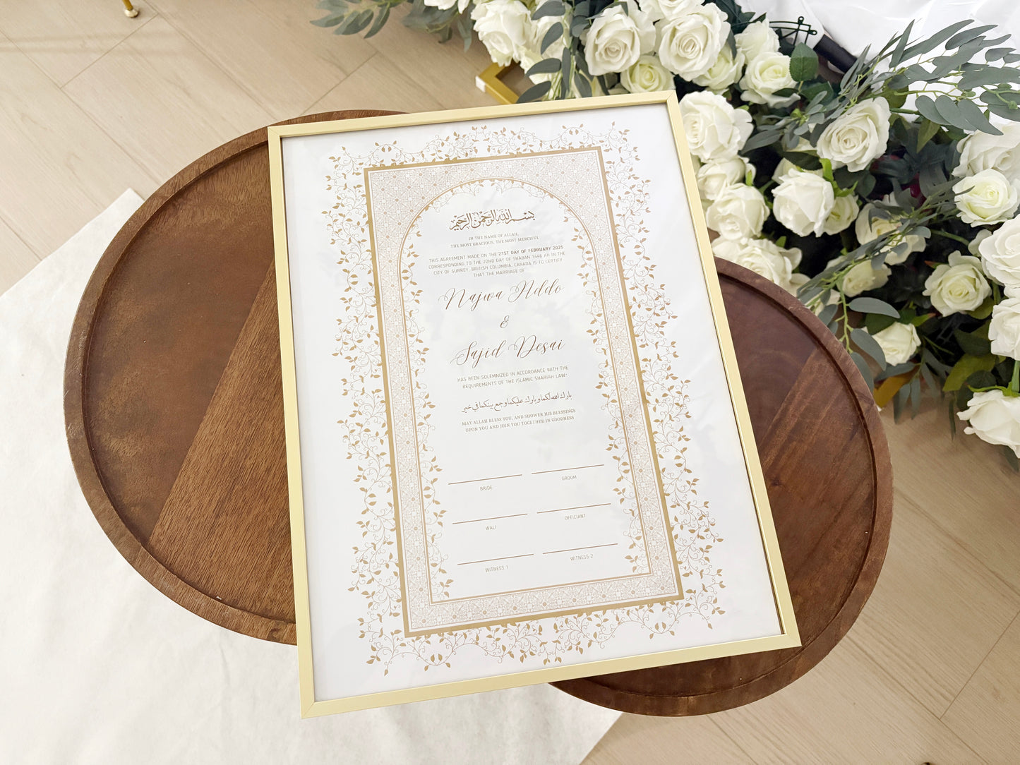 Nikkah Contract, Personalized Nikkah Contract, Nikkah Nama, Nikkah Certificate, Nikkah Details, Nikkah Sign, Marriage Certificate