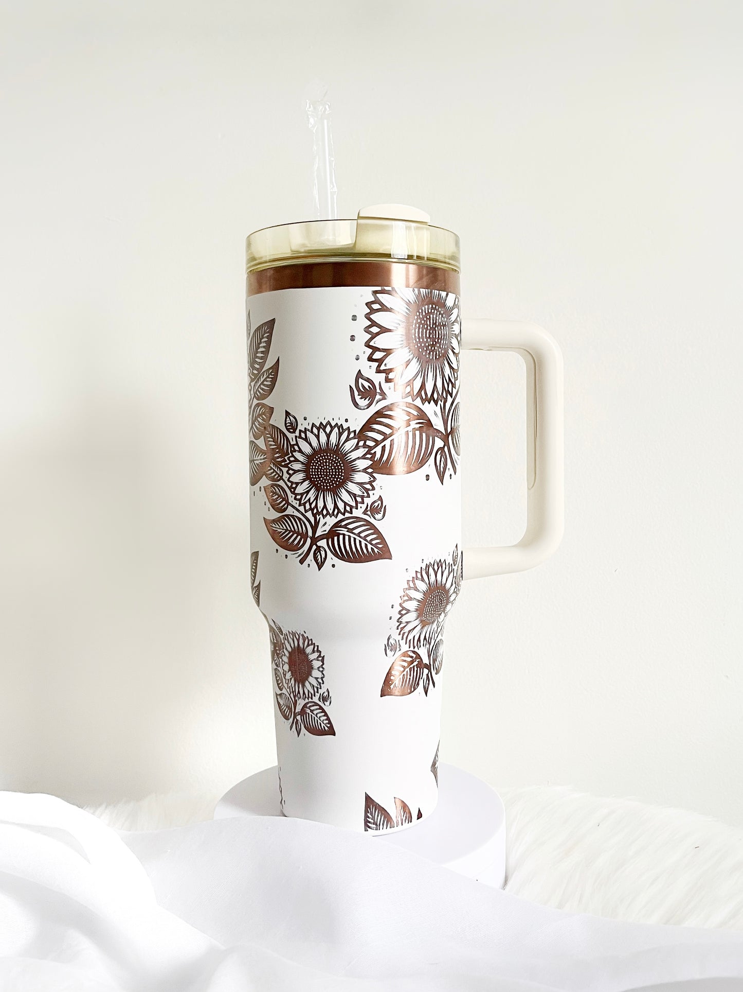 Intricate Florals 40oz Tumbler