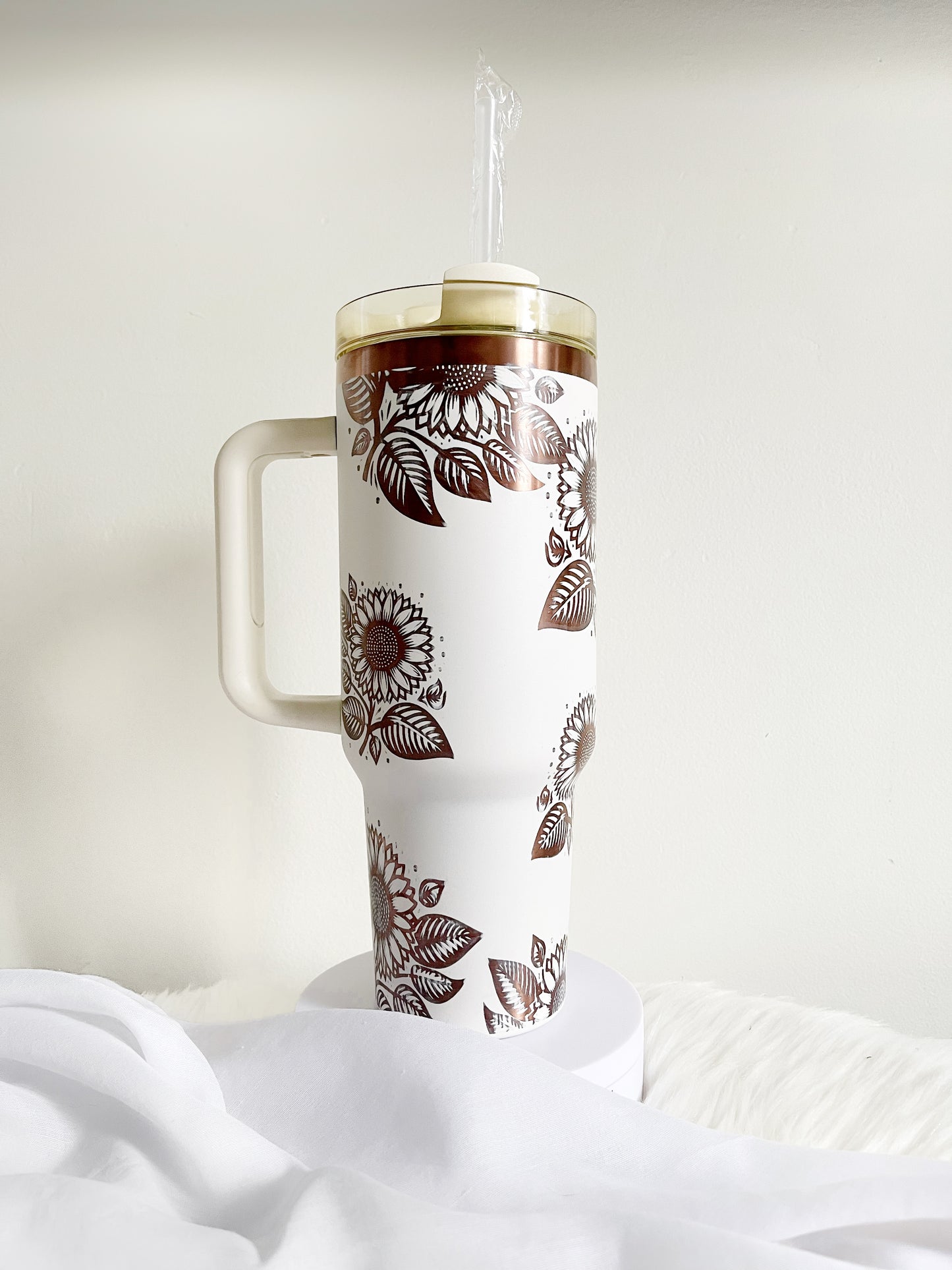 Intricate Florals 40oz Tumbler