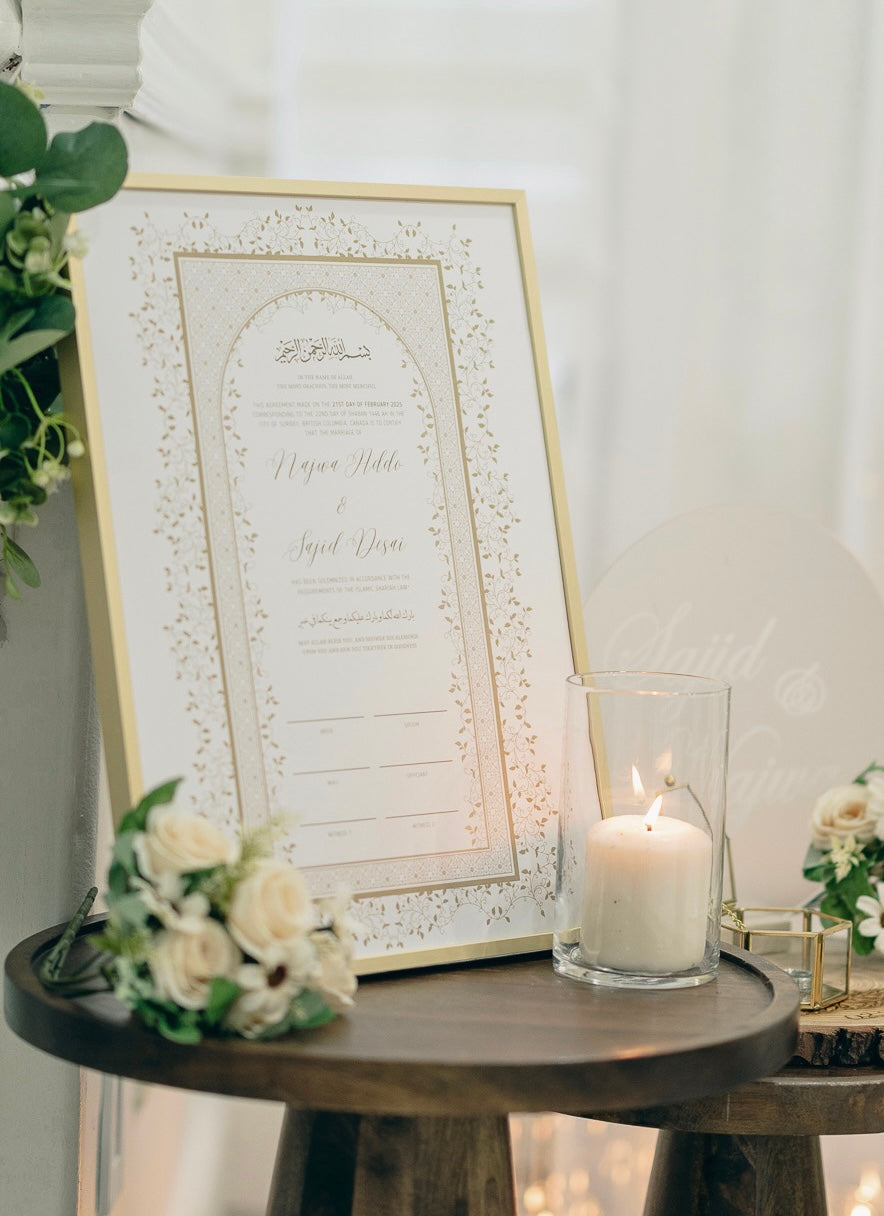 Nikkah Contract, Personalized Nikkah Contract, Nikkah Nama, Nikkah Certificate, Nikkah Details, Nikkah Sign, Marriage Certificate