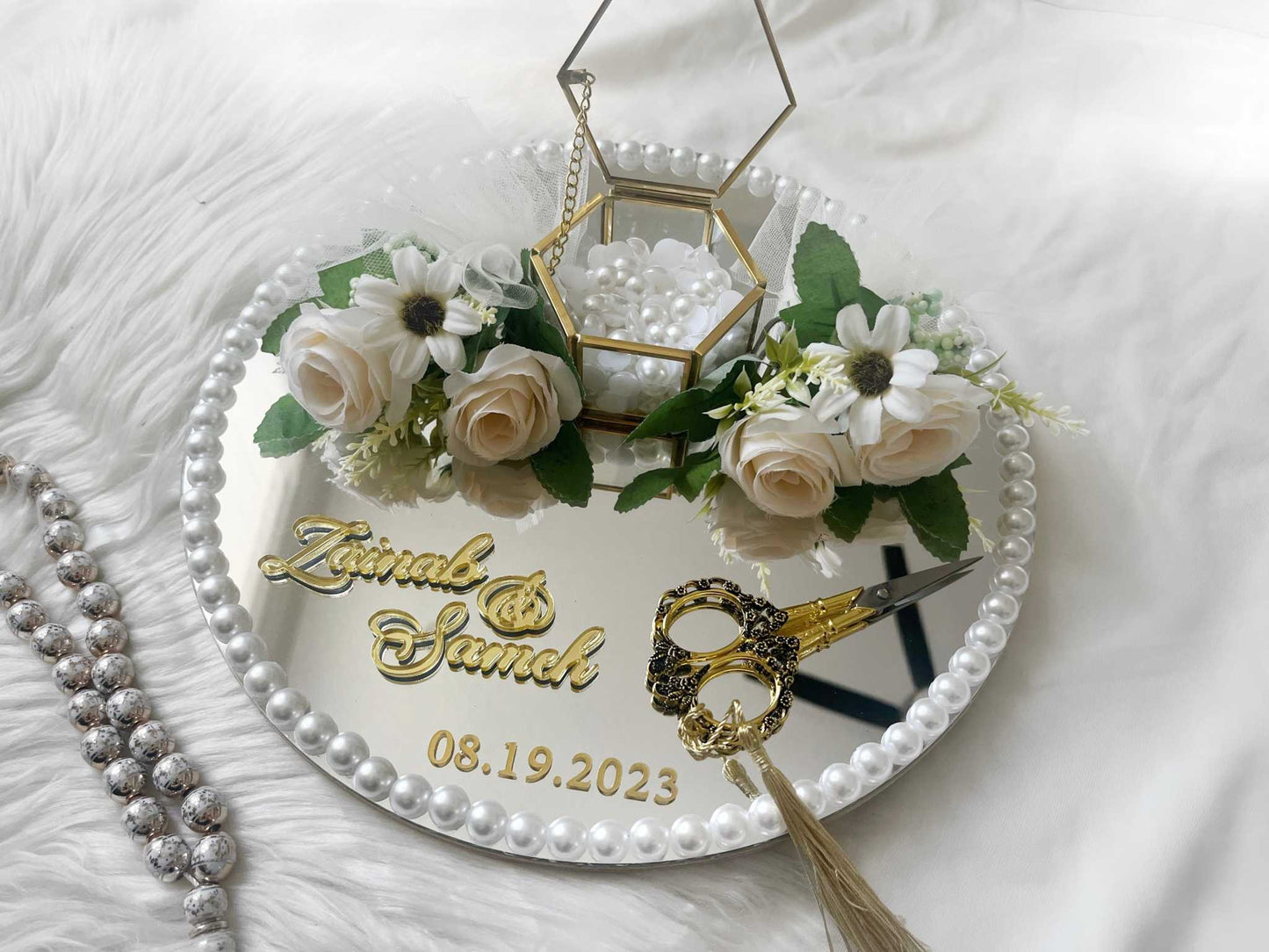 Nikkah Ring Plate