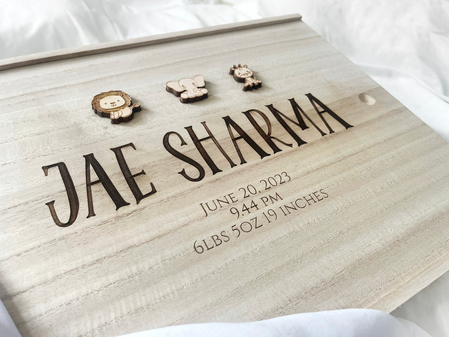 Baby Keepsake Box - Perfect Personalized Gift for Memories