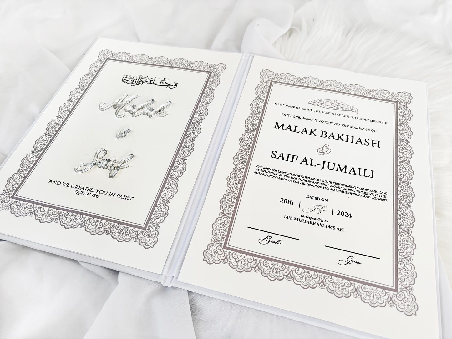 Islamic Marriage Contract