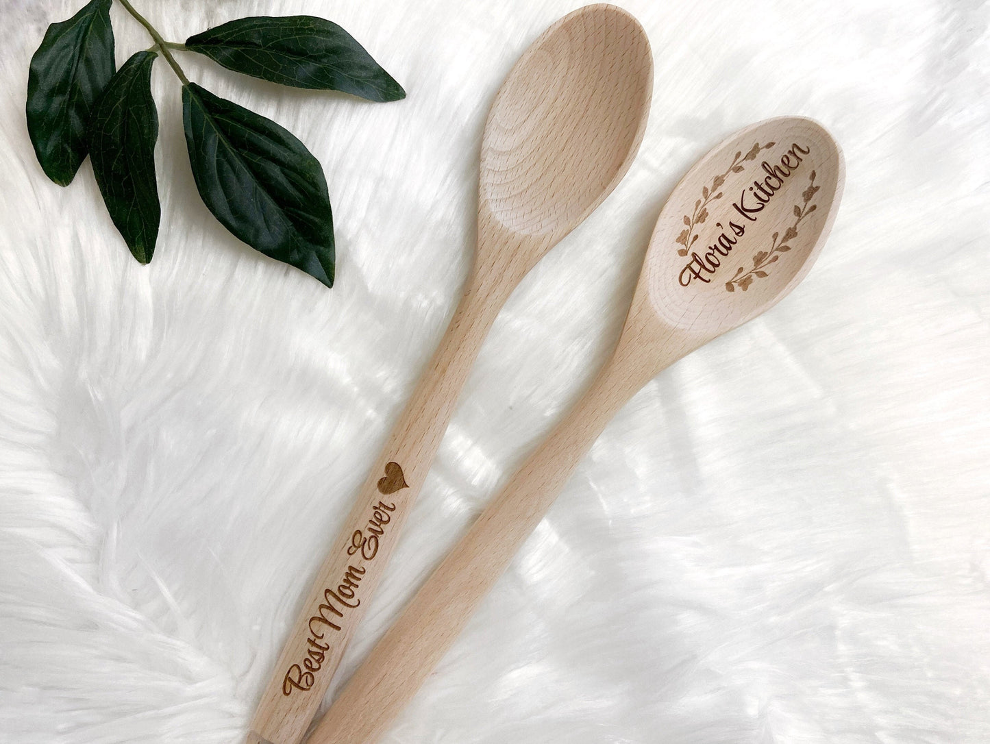 Personalized Wooden Spoon, Personalized Cooking Spoon, Mother's Day Gift, Gifts for Mom, Gifts for Her, Kitchen Gifts, Utensils,