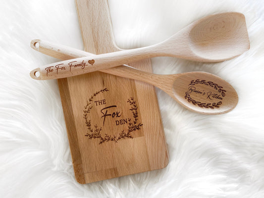 Custom Engraved Paddleboard, Personalized Charcuterie Board, Bread Board, Chopping Board, Wedding Gift, Anniversary Gift, Housewarming Gift