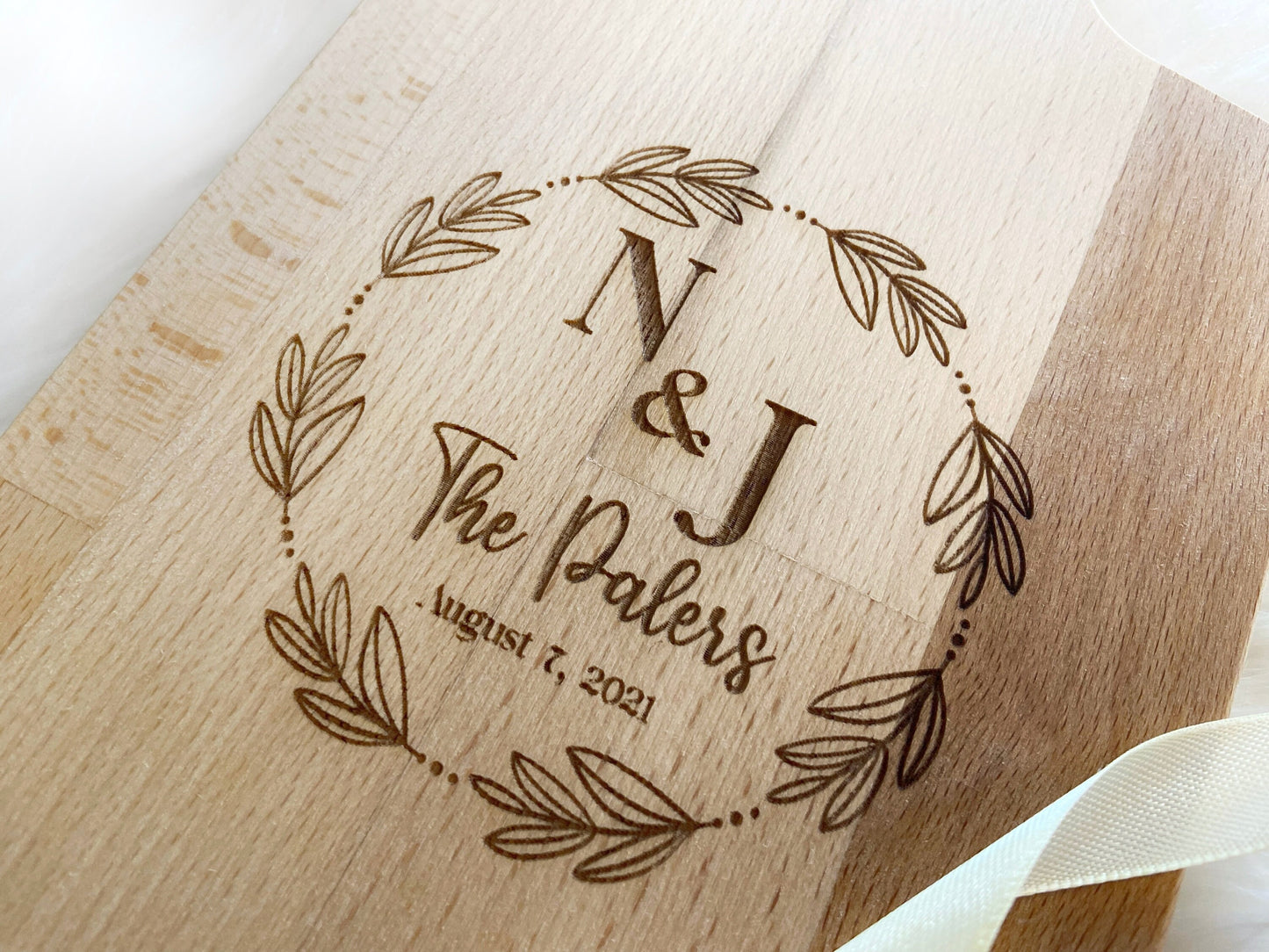 Custom Engraved Wedding Gift, Personalized Cutting Board, Custom Charcuterie Board, Couples Gift, Engagement Gift, Housewarming Gift, Home