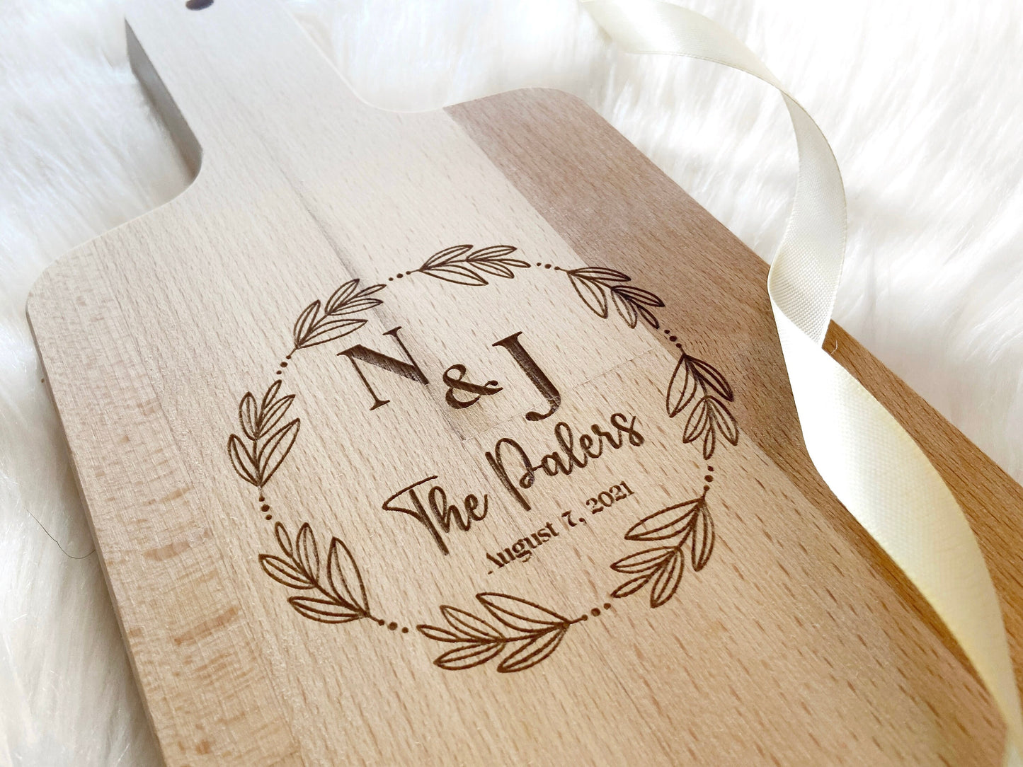 Custom Engraved Wedding Gift, Personalized Cutting Board, Custom Charcuterie Board, Couples Gift, Engagement Gift, Housewarming Gift, Home