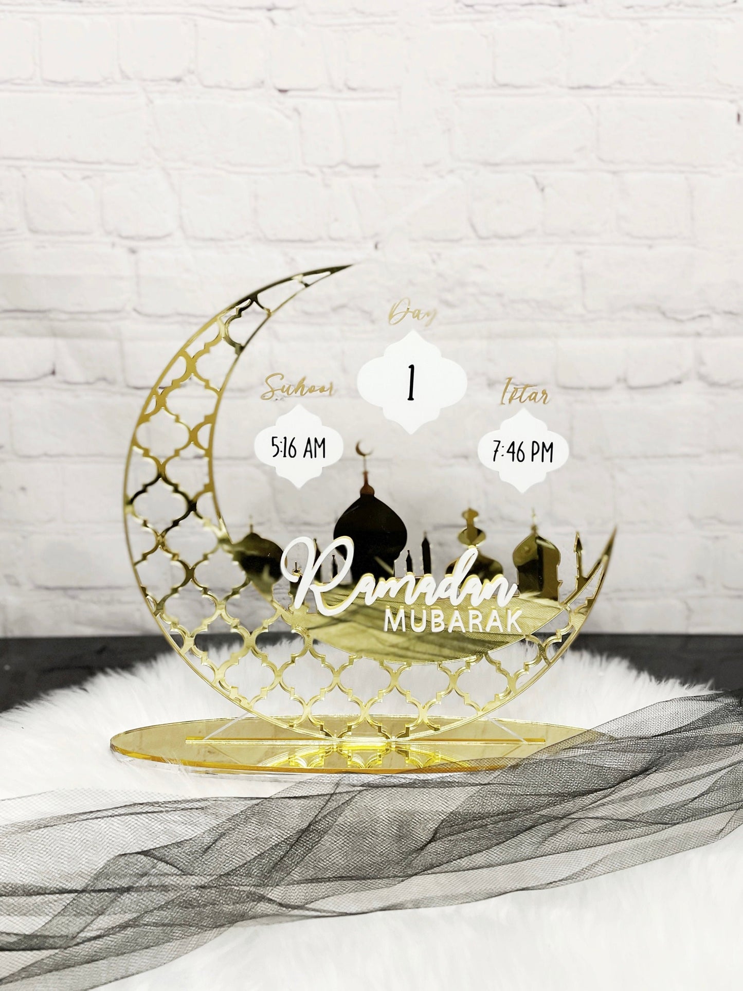 Ramadan Calendar, Days of Ramadan, Acrylic Ramadan Mubarak, Days Until Eid, Ramadan Gifts for Kids, Good Deeds Calendar, Ramadan & Eid Decor