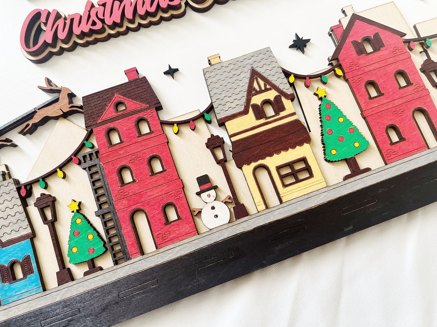 Christmas Countdown, Wooden Christmas Countdown Sign, Family Countdown to Christmas, Personalized Advent Calendar, Days Until Christmas 2023