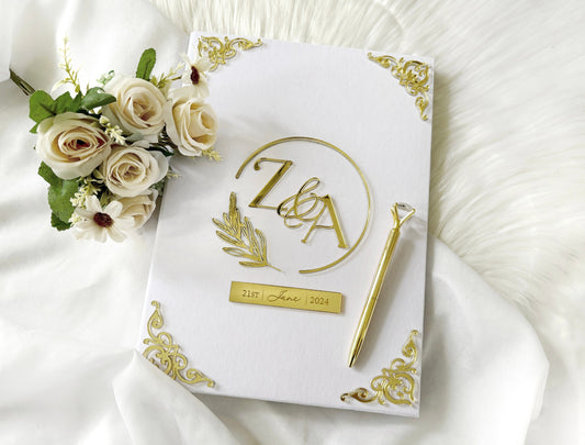 Nikkah Contract Folder, Personalized Nikkah Contract, Nikkah Nama, Nikkah Certificate, Nikkah Sign