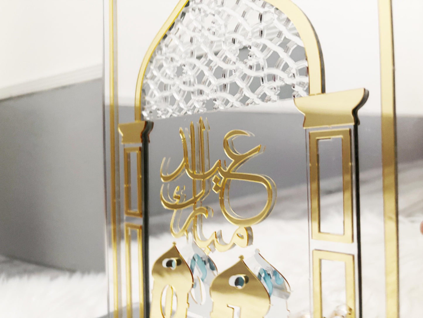 30 Day Acrylic Eid Countdown Calendar for Ramadan Celebration Decor