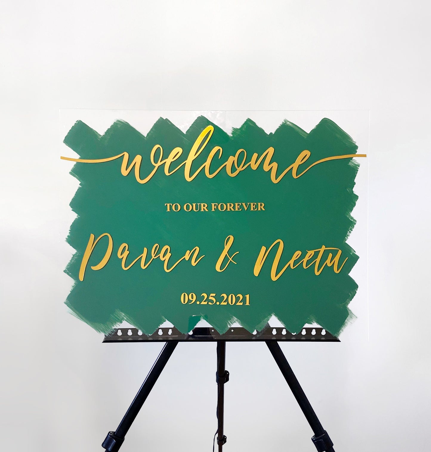 Wedding Entrance Welcome Sign