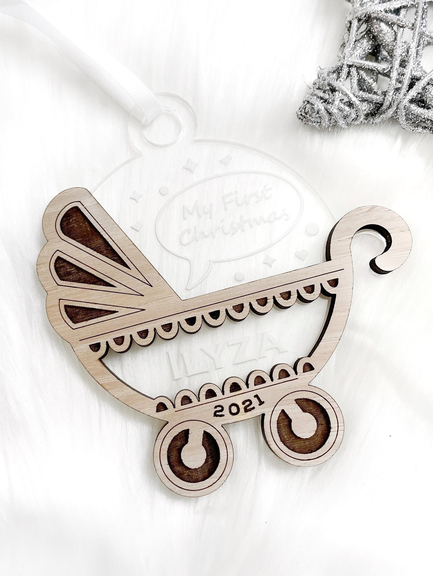 Baby Carriage Ornament