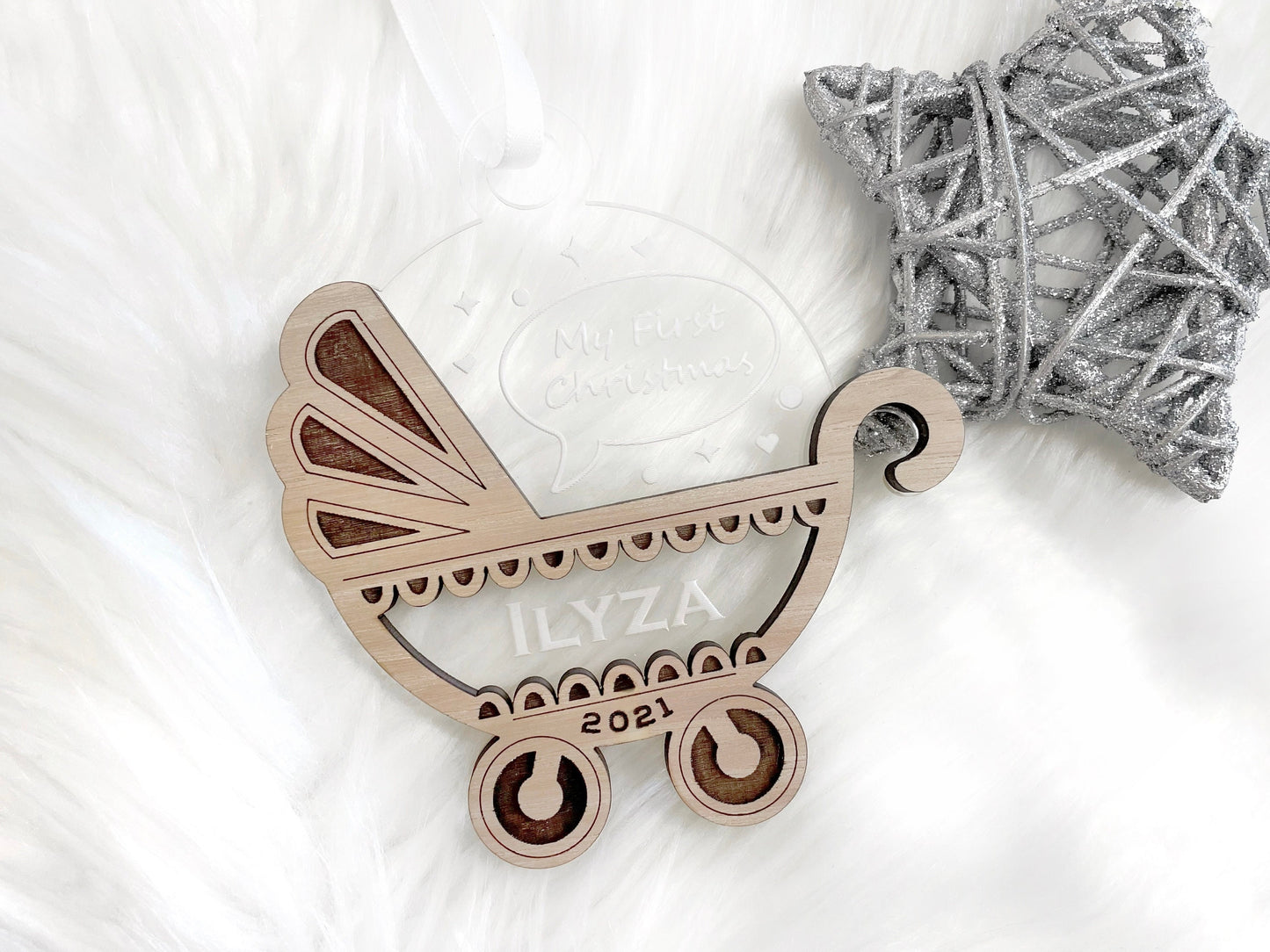 Baby Carriage Ornament