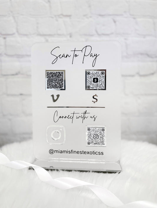 Scan to Pay & Connect with Us