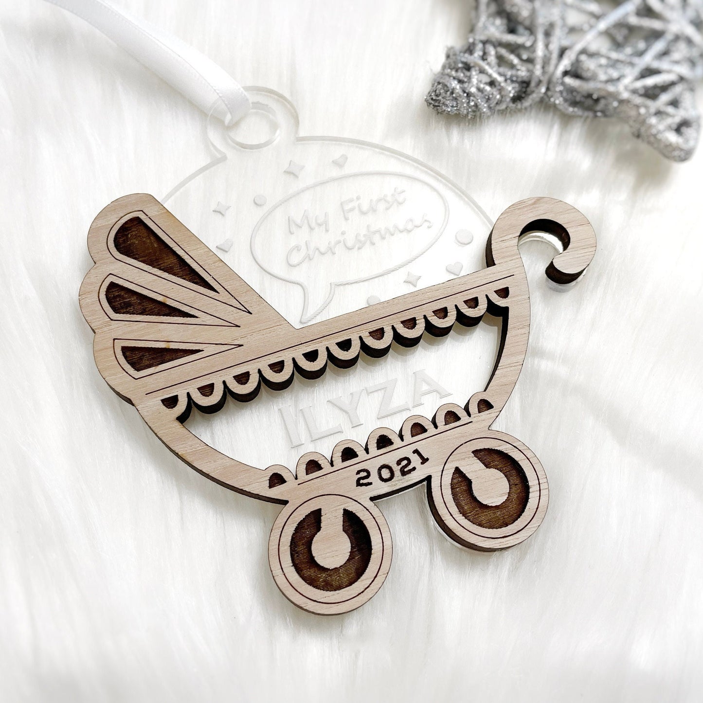 Baby Carriage Ornament