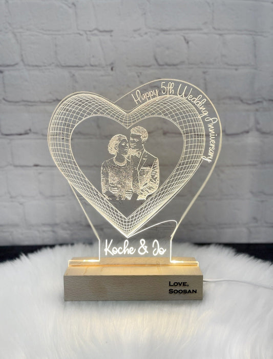 Custom Photo LED Lamp