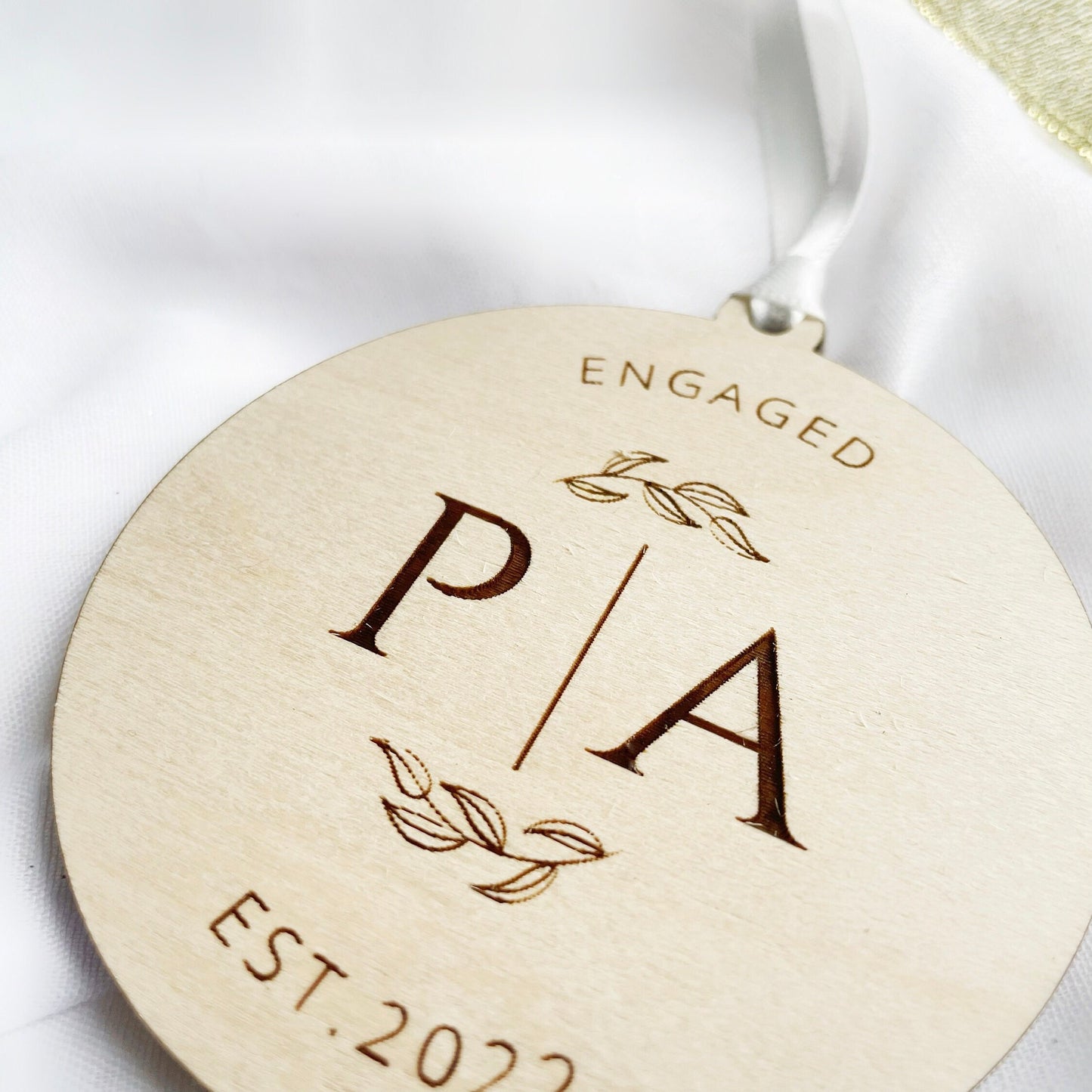 First Christmas Engaged Ornament