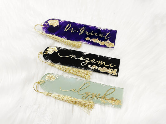 Personalized Acrylic Bookmark