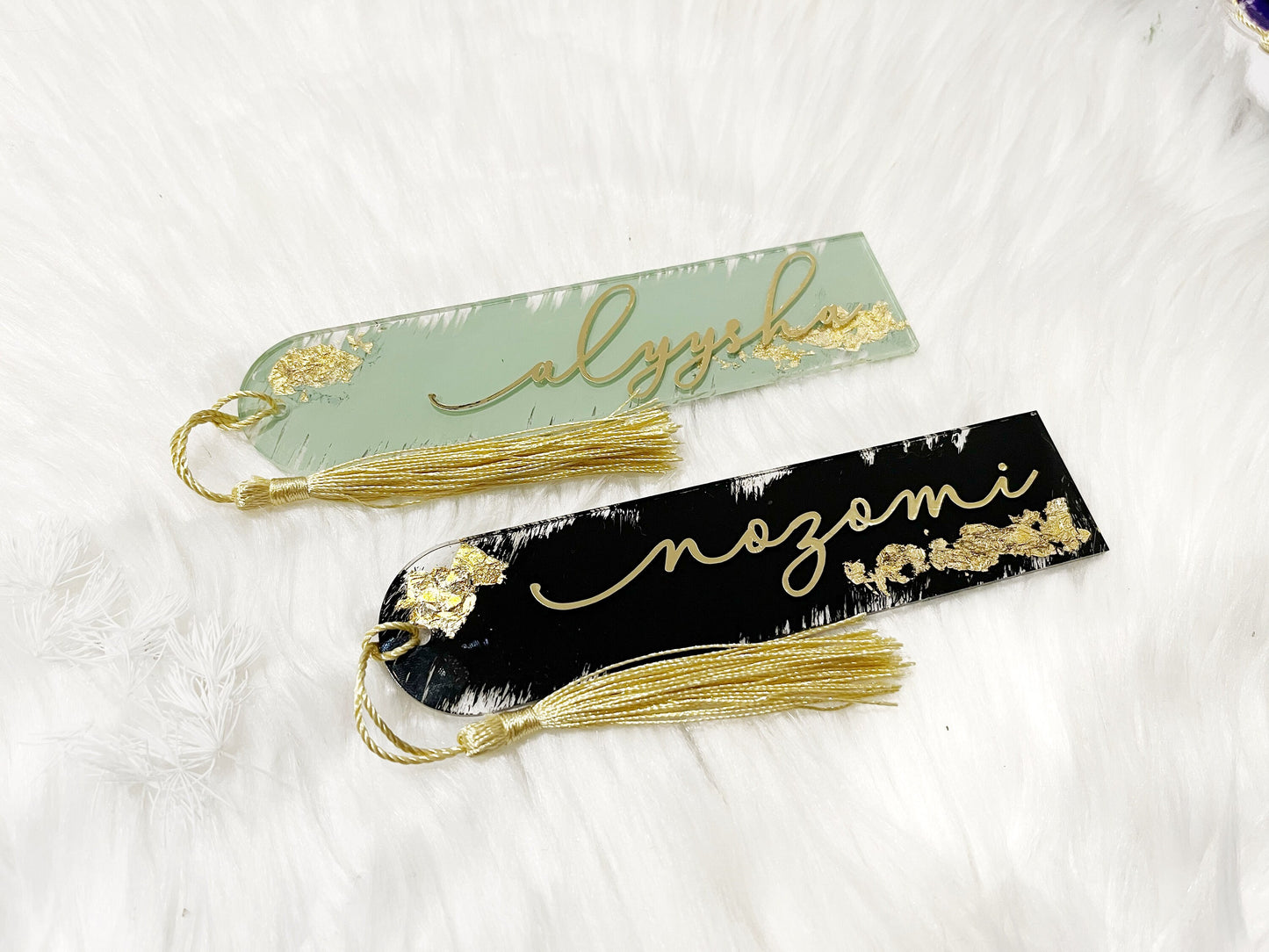 Personalized Acrylic Bookmark