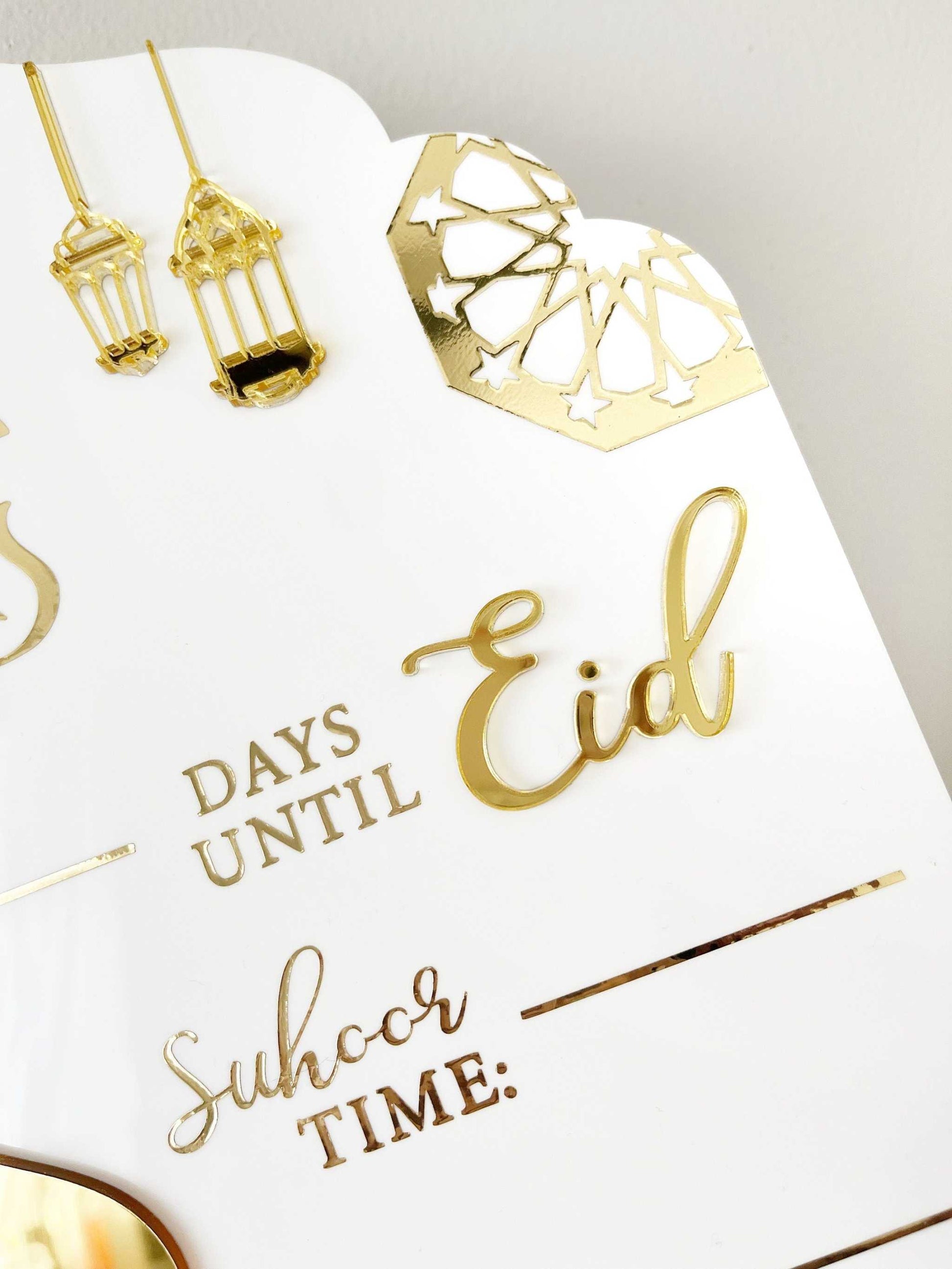 Ramadan Eid & Time Tracker - Modern Timepiece for Suhoor & Iftar 