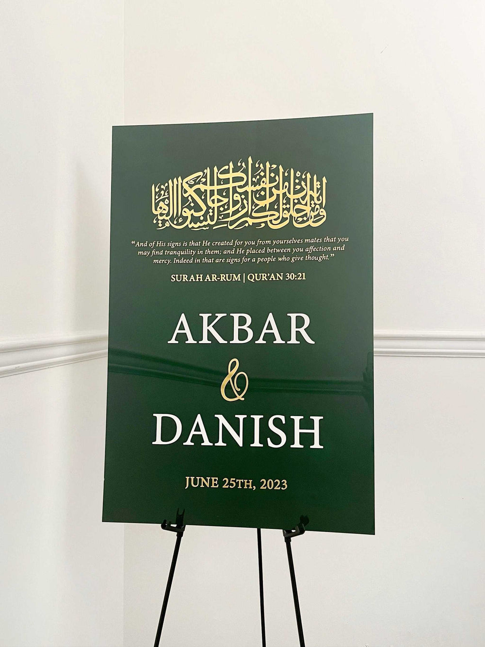Nikkah/Wedding Signs